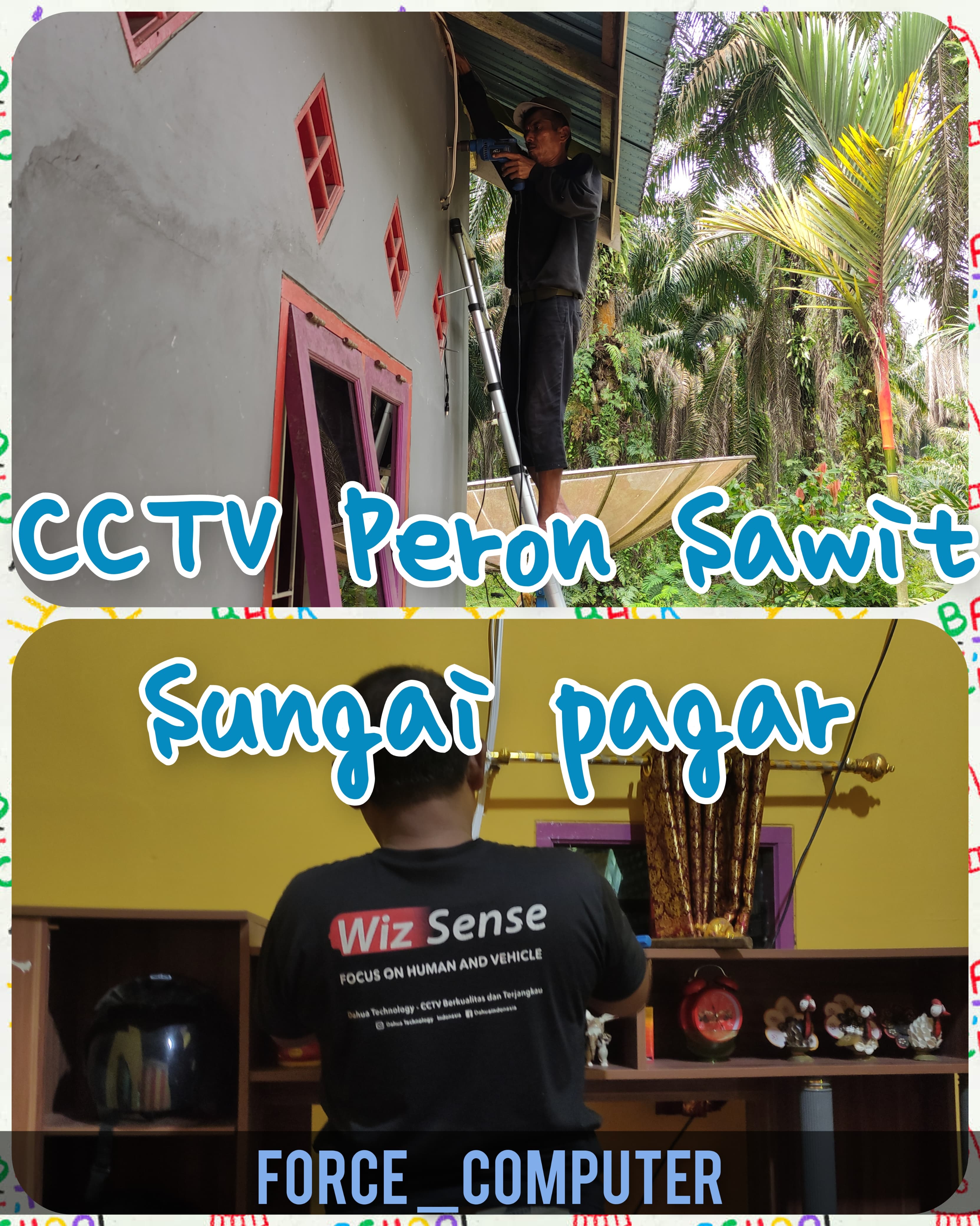 Instalasi CCTV Peron sawit sungai pagar