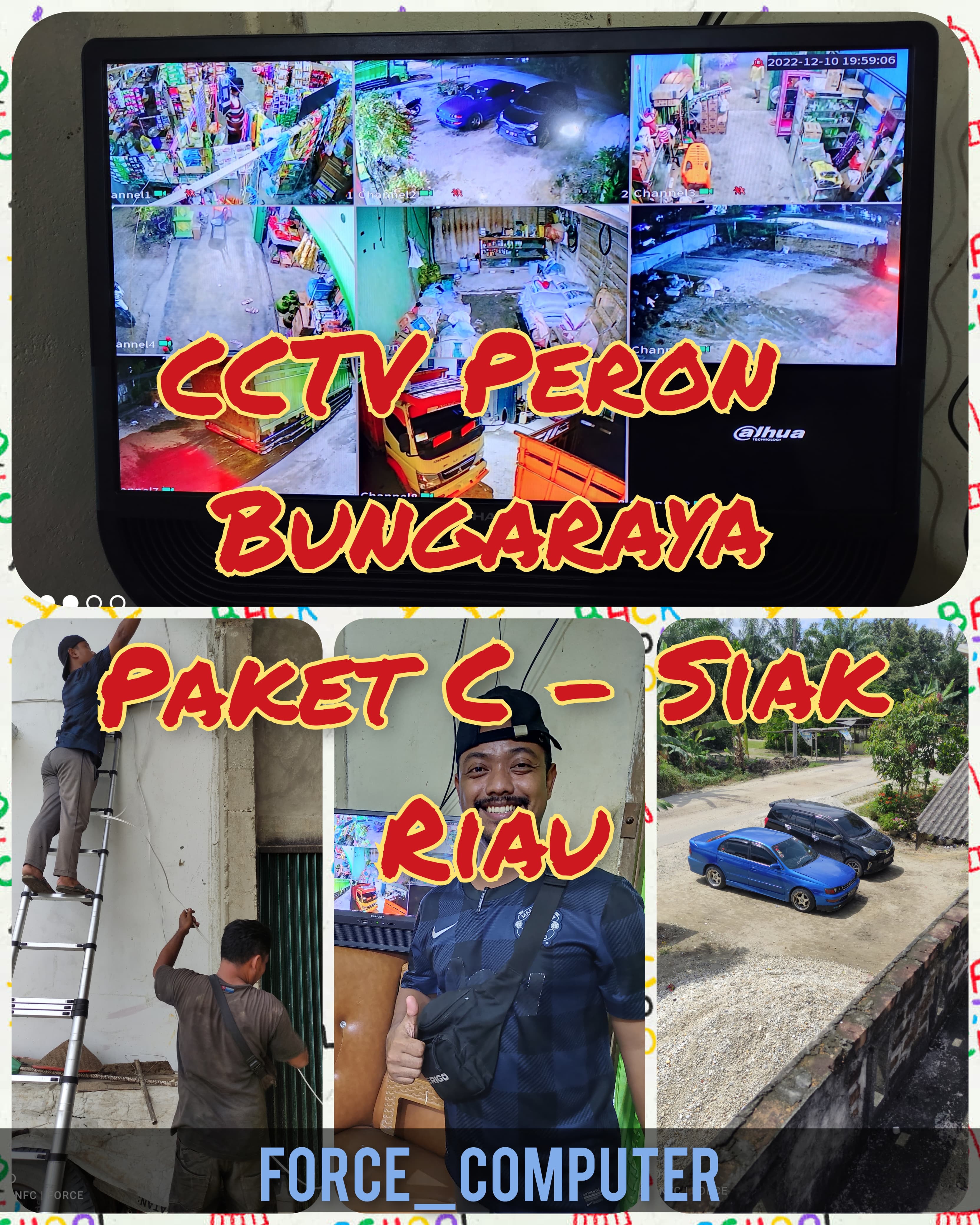 Instalasi Peron Sawit Bungaraya Paket C Siak Riau