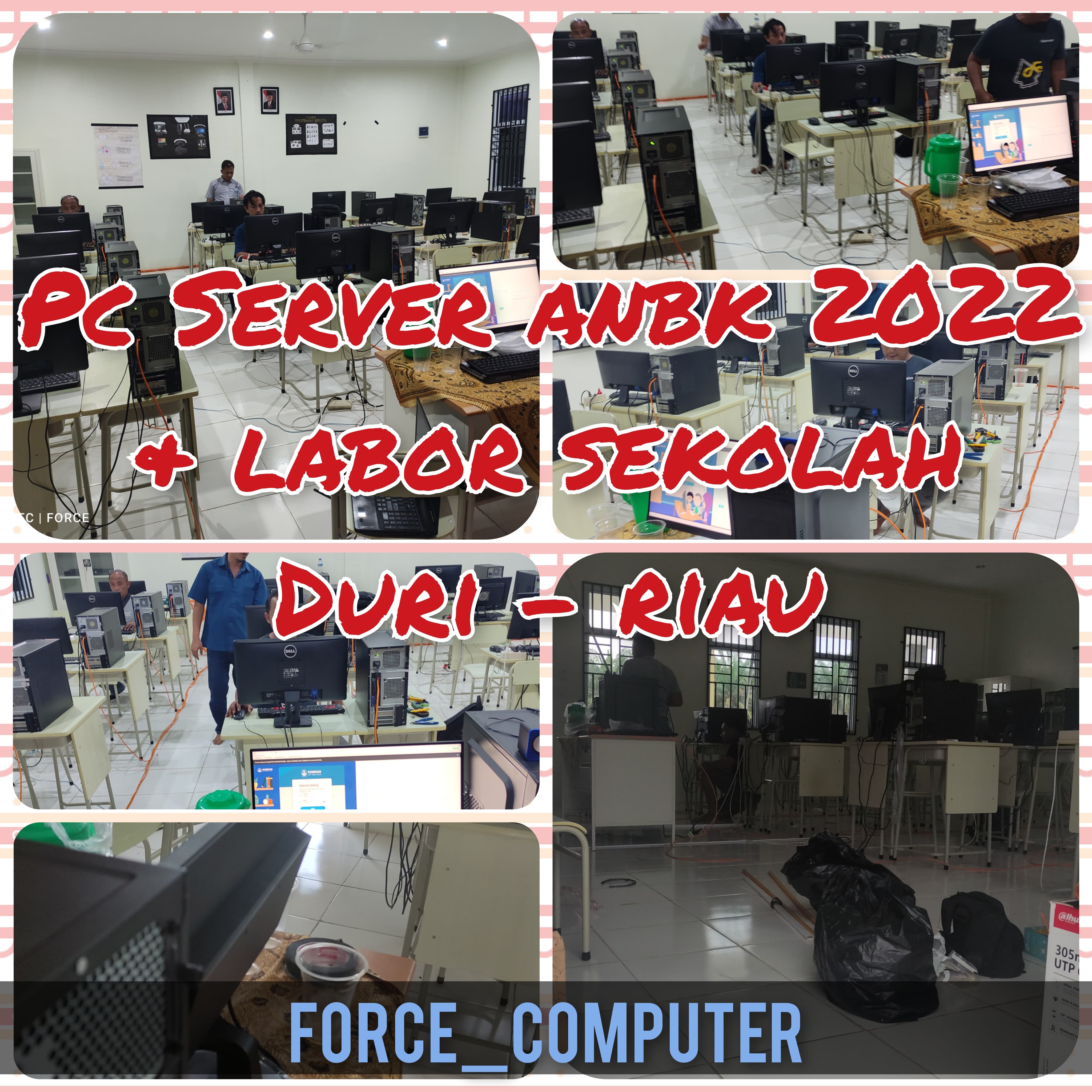 Instalasi PC Server ANBK 2022 + Labor Sekolah Duri Riau