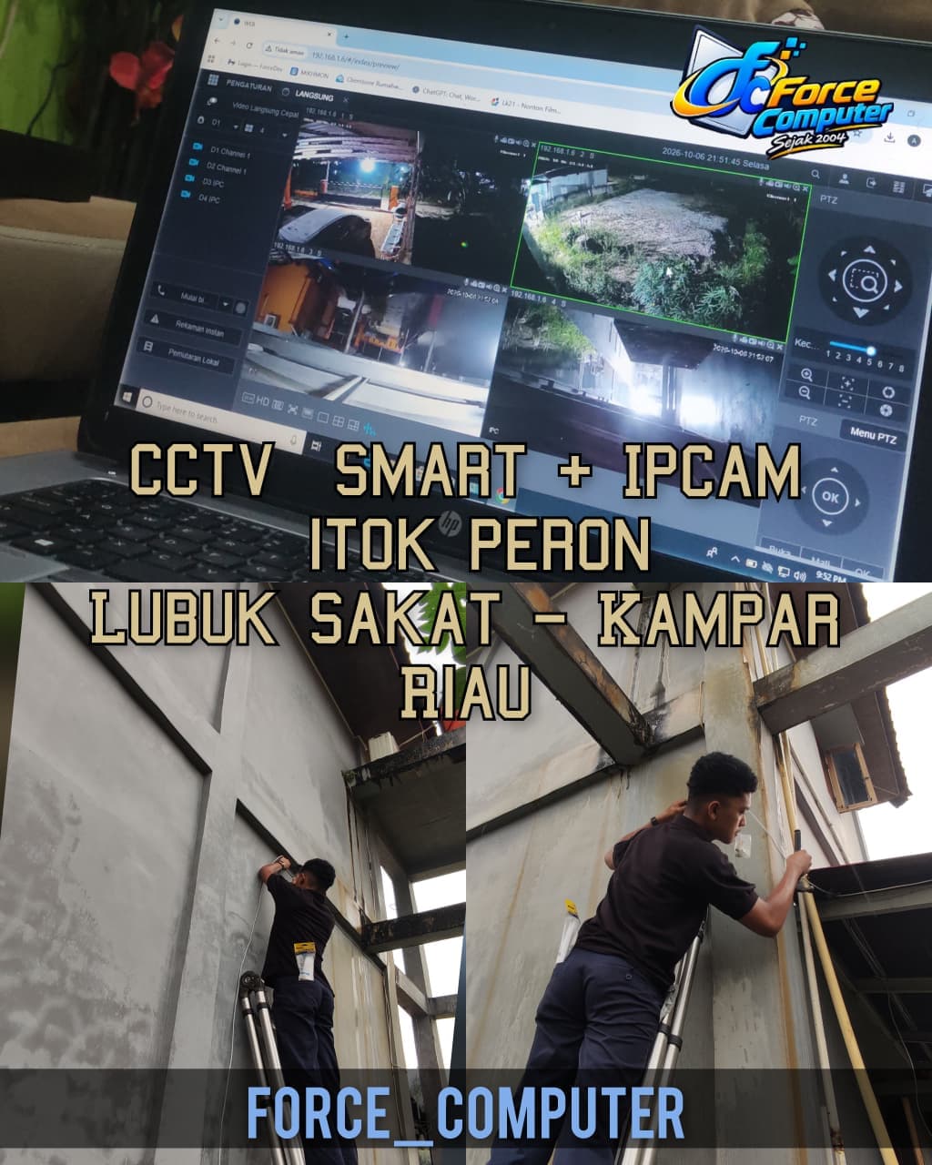 Cctv smart+ipcam peron
