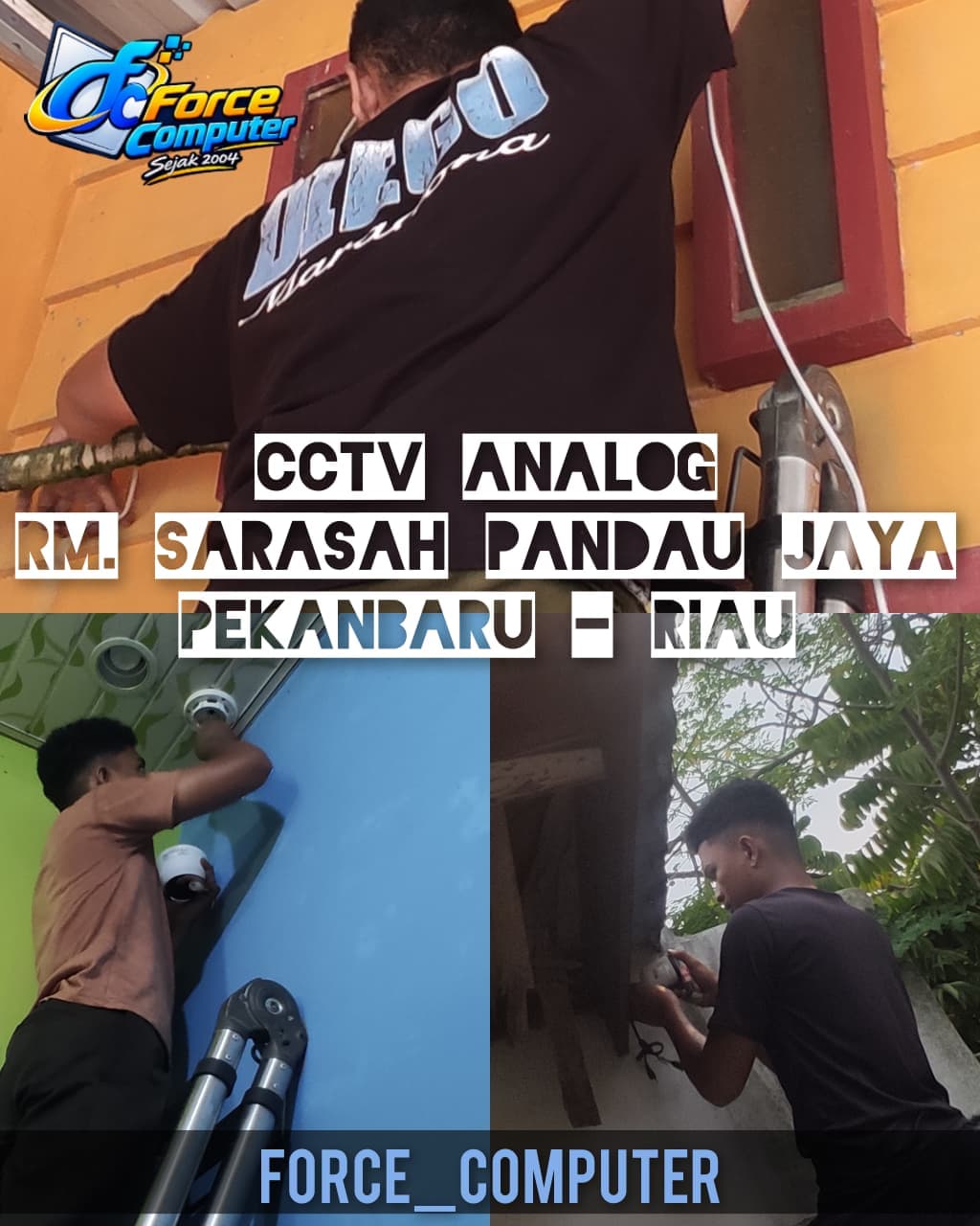 Cctv analog rm. Sarasah pandau jaya