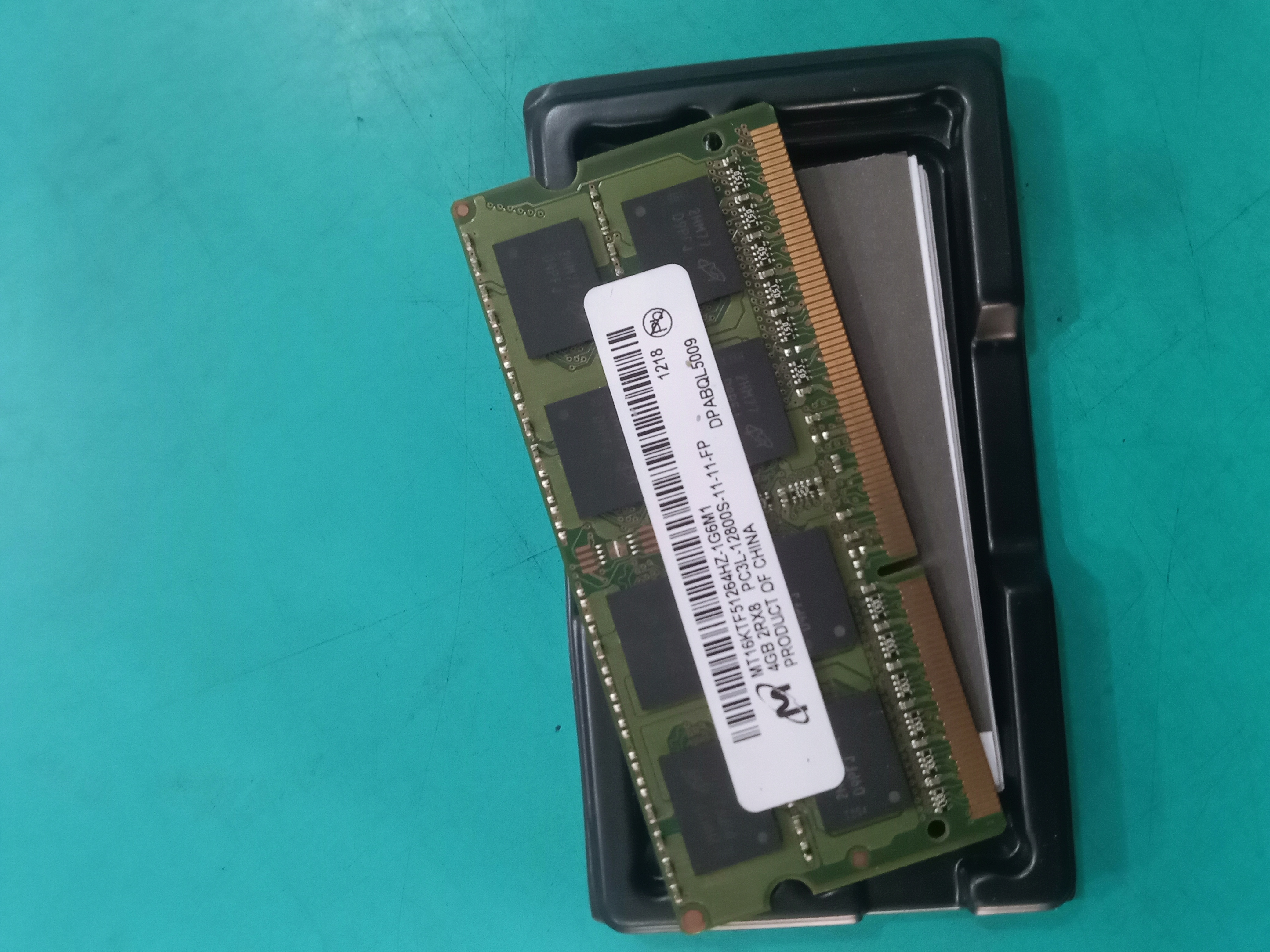 SODIM DDR3L 4GB PC12800S