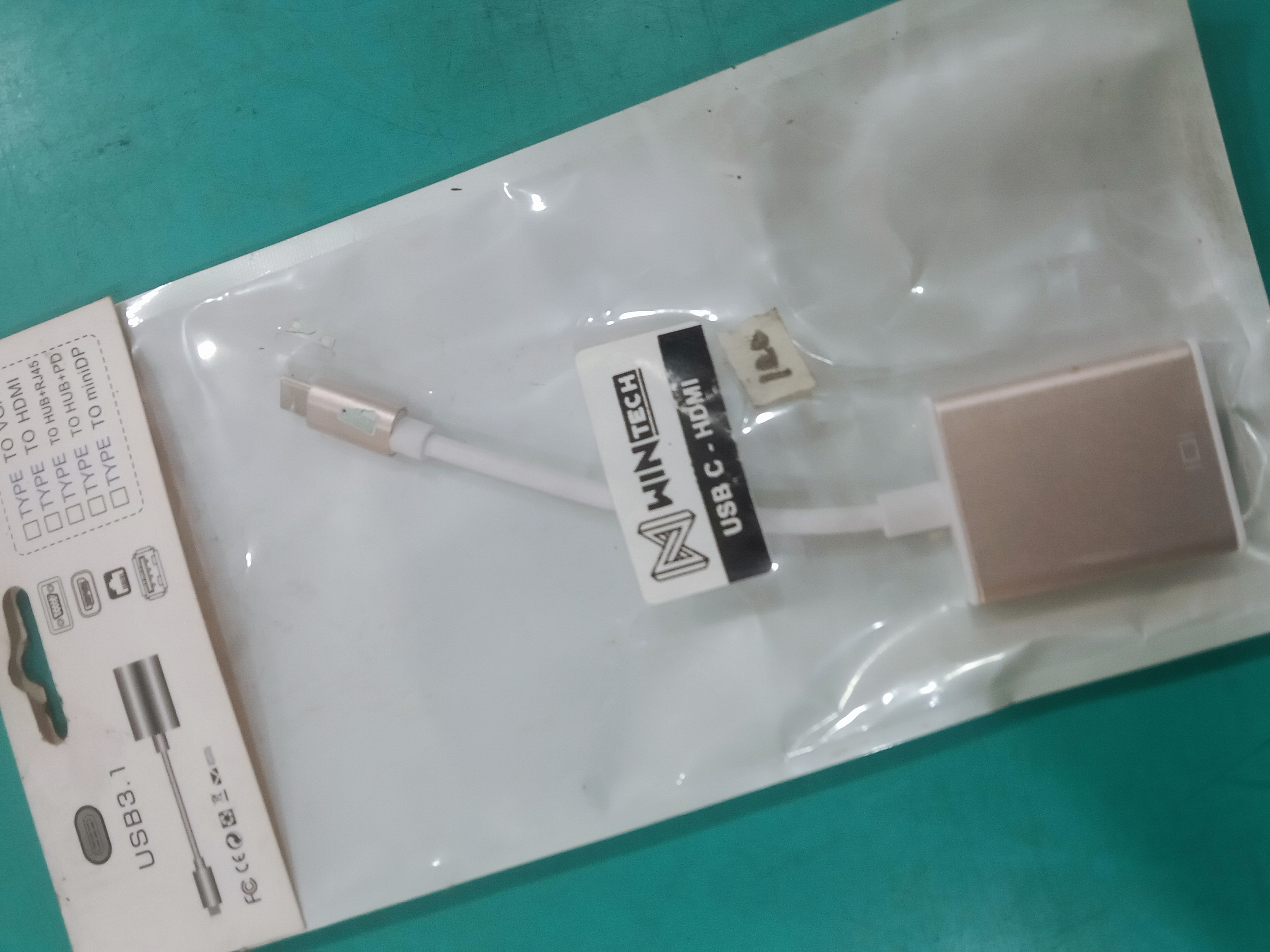 WINTECH, USB C - HDMI