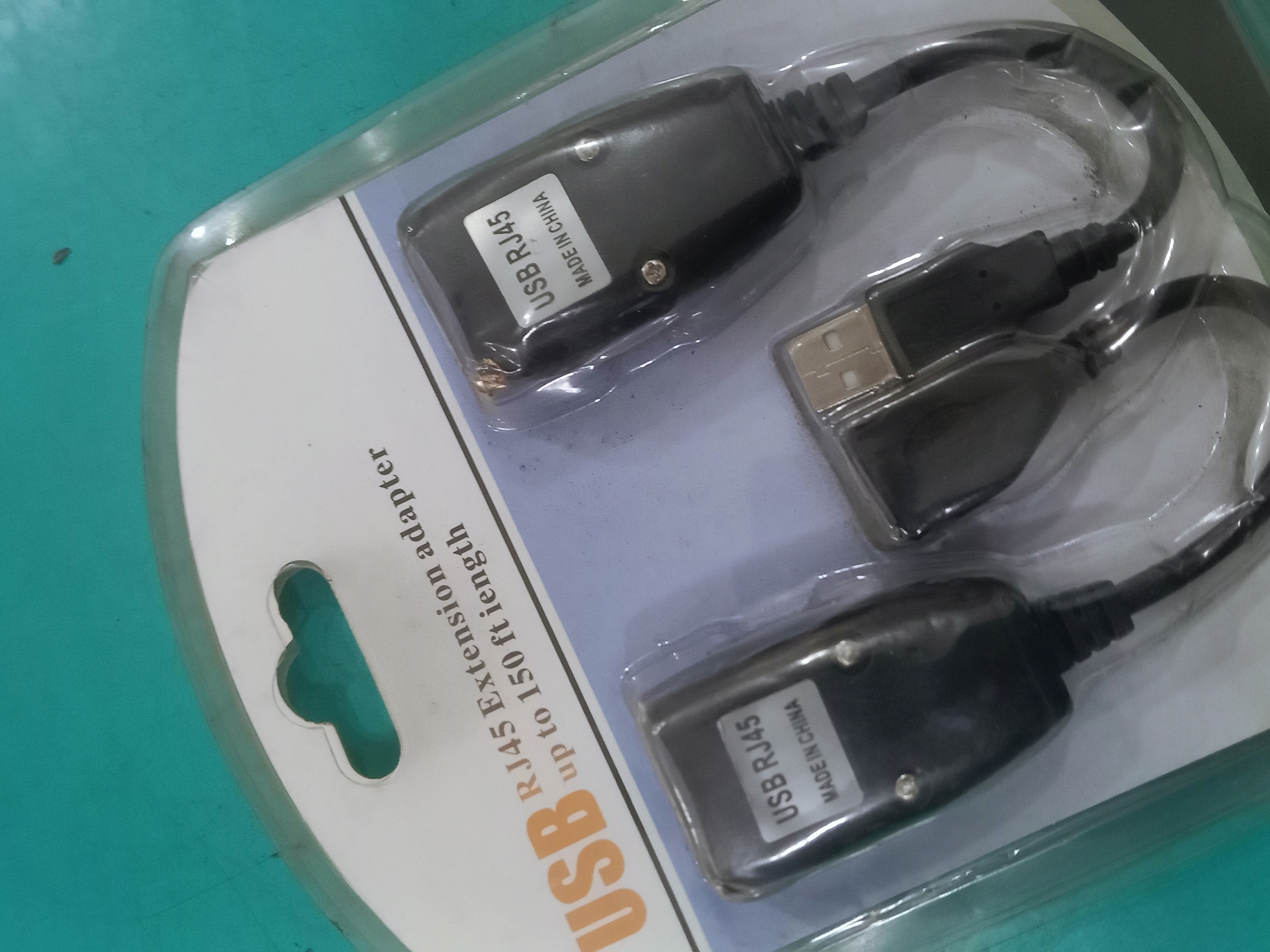 USB RJ 45 EXTENSION ADAPTER, UP TO 150 FT IENGTH