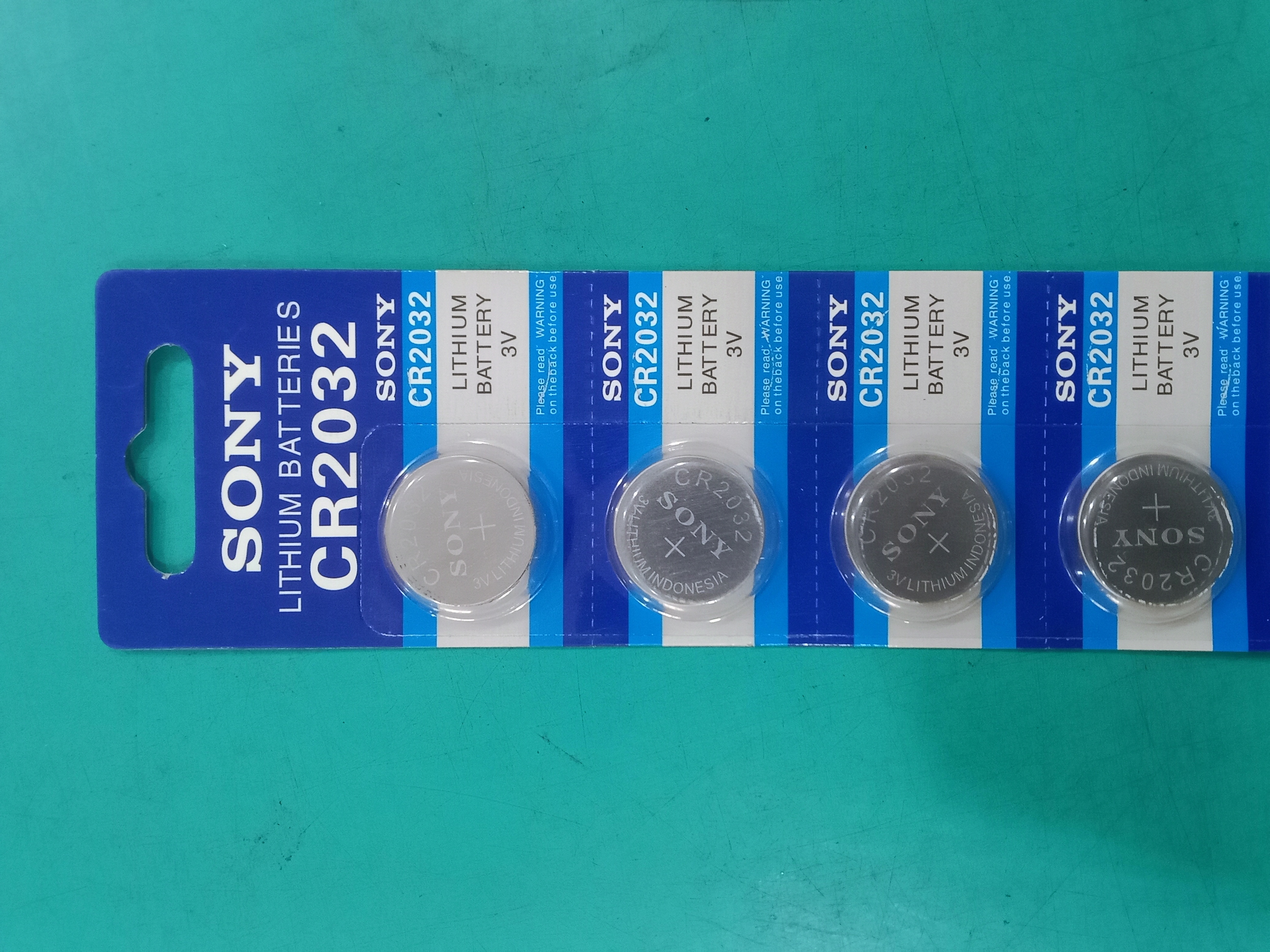 SONY, LITHIUM BATTERIES CR2032